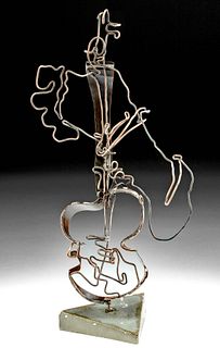 A. Vavilina Mixed Media Sculpture - Jazz Series (2021)