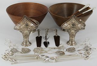 SILVER. Assorted Grouping of Silver and Sterling