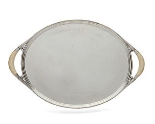 GEORG JENSEN Silver Two Handled Tray