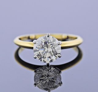 Tiffany & Co 1.60ct E VS1 Diamond Engagement Ring