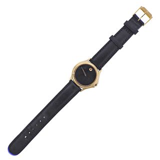 Movado Gold Tone Stainless Steel Quartz Watch