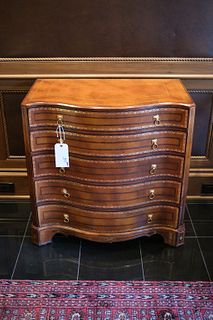 Maitland Smith Chest in tooled leather