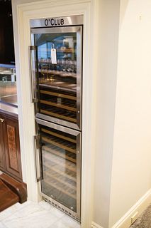 Summitt Wine Cooler/Refrigerator (2) door 14 shelf