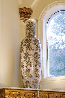 Pair (2) Floor Vases