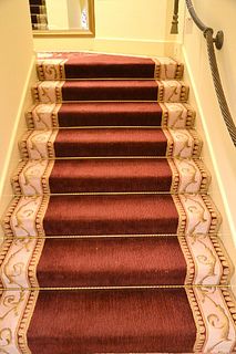 Total of (86) Brass Stair Rods