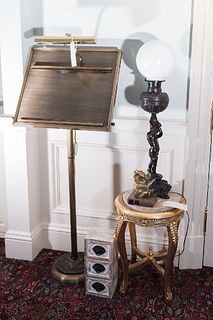 Misc. Lot Consisting of  Qty. (1) Brass Lantern with light