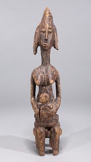 Carved Wood African Dogon Figure