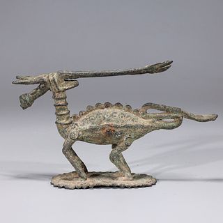 Bronze African Antelope Sculpture