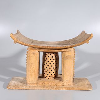Hand Carved African Stool