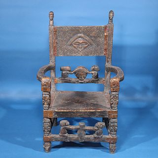 Chokwe Tribe Chief's Chair / Throne