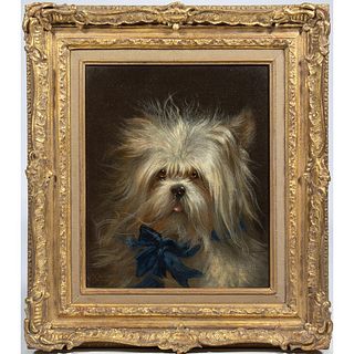 R. Robinson, Dog Portrait, c. 19th Century