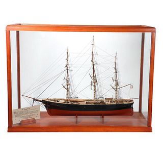 Antique Cased Ship Model "Flying Cloud"