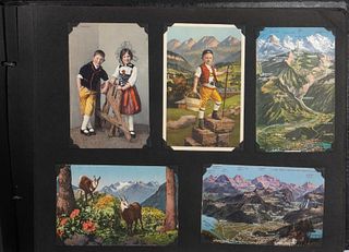 Vintage Post Card Albums