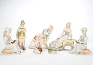 Cybis Porcelain Group of Fairy Tale Characters