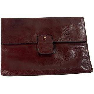 Bally Italy Brown Leather Portfolio