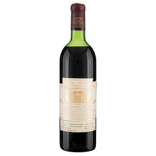 Château Margaux. 1973 harvest. Grand Vin. Premier Grand Cru Classé. Level: upper shoulder. | Château Margaux. Cosecha 1973. Grand Vin. Premier Grand C