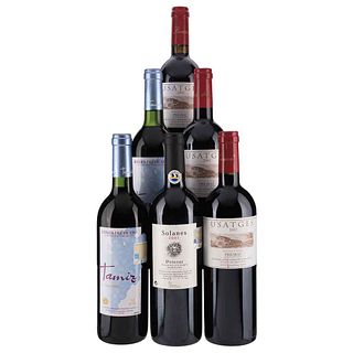 Red wines from Spain. Total pieces. 6. |Vinos tintos de España. Total de piezas. 6.