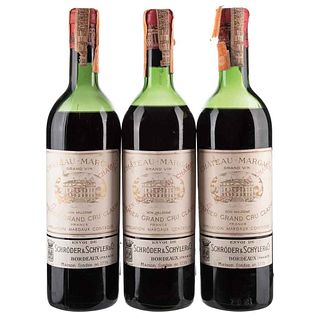 Château Margaux. Non Millésimé. Grand Vin. Premier Grand Cru Classé. Margaux. Pieces: 3. | Château Margaux. Non Millésimé. Grand Vin. Premier Grand Cr