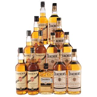 Whisky. Teacher's. Highland Cream. Usher's. Special Reserve. Pieces: 13. | Whisky. Teacher's. Highland Cream. Usher's. Special Reserve. Total de pieza