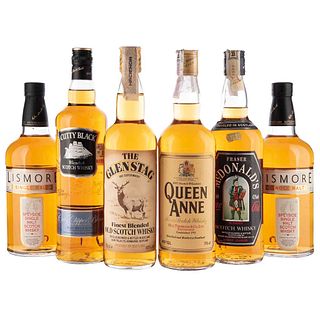Whisky. a) Lismore. Single Malt. Speyside.  Strathspey. Pieces: 2. b) The Glen Stag. Fin... | Whisky. a) Lismore. Single Malt. Speyside.  Strathspey. 