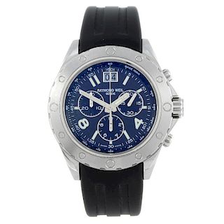RAYMOND WEIL - a gentleman's Sport chronograph wrist watch. Stainless steel case. Reference 8500, se