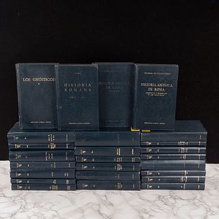 Colección Biblioteca Clásica Gredos. España: Editorial Gredos, 1984, 1985, 1989, 1992, 1994. Piezas: 26.