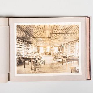 Thomas Alva Edison's Laboratory Compound Enshrined, Album of Photographs