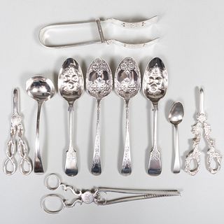 Group of Silver Serving Wares