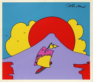 Peter Max - Floating in Peace