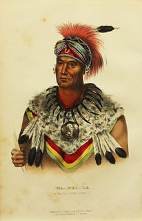Charles Bird King - Wa Pel La A Musquakee Chief