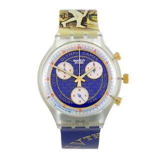 SWATCH - an Atlanta 1996 Historical Olympic Games Collection box set, to consist of nine watches rep