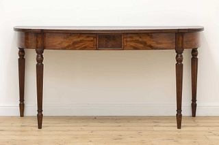 A George IV mahogany sideboard in the manner of Gillows,