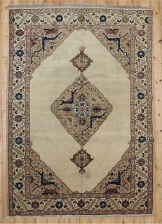 A Persian wool carpet,