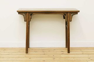A Chinese hardwood altar table,
