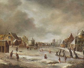 Circle of Jan Abrahamsz Beerstraten (Dutch, 1622-1666)