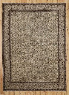 A wool carpet,