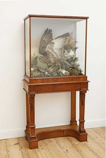 A Victorian taxidermy diorama by Ashmead and Co.,