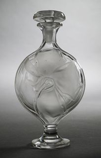 Lalique Crystal Perfume Bottle 