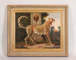 M.P. Elliott, 'Cheetah', Oil on Linen