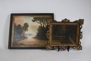 Two Oil on Canvas Landscapes