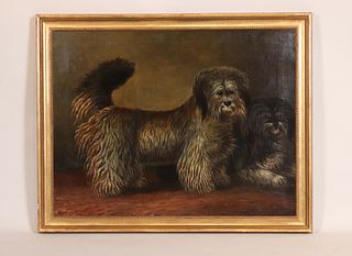 Samuel Spode, Double Dog Portrait of Terriers