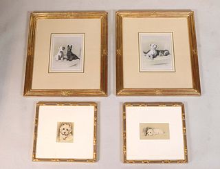 Two Cecil Alden Prints of Scottish Terriers