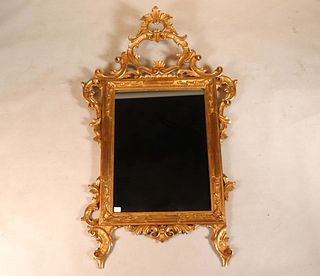 Baroque Style Giltwood Pier Mirror