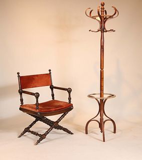 Victorian Savonarola Chair