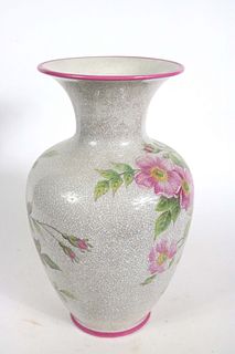Schumann Diamant Rose Decorated Vase