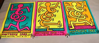 Keith Haring Montreux Jazz Festival Posters