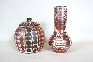 Matthew Metz, Two Ceramic Vessels