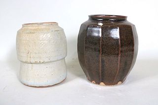 Warren Mackenzie, Two Covered Jars