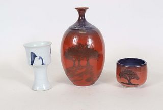 Glen Blakley, Three Ceramic Vessels