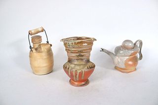 Group of Studio Pottery